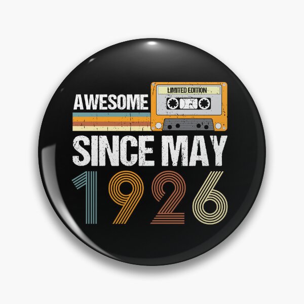 Item preview, Awesome Since May 1926 | Made In 1926 | vintage May 1926 designed and sold by AMINE  ★★★★★.