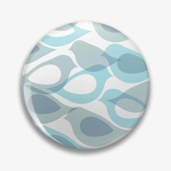 Item preview, Airy Avarian Abstract - duck egg blue  designed and sold by Perrin Le Feuvre.