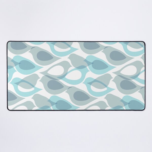 Item preview, Airy Avarian Abstract - duck egg blue designed and sold by Perrin Le Feuvre.