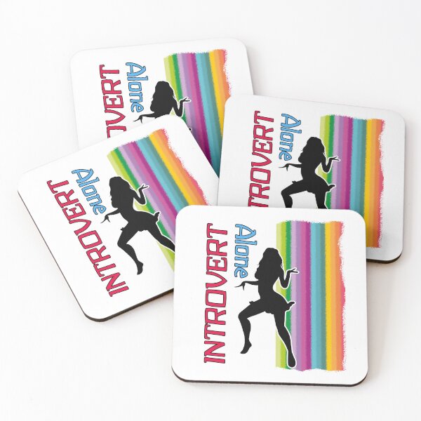 Item preview, Introvert Alone - Dancing Introvert designed and sold by Agni Designs.