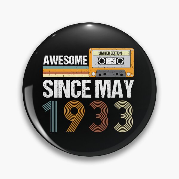Item preview, Awesome Since May 1933 | Made In 1933 | vintage May 1933 designed and sold by AMINE  ★★★★★.