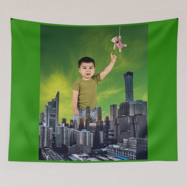 Item preview, Toddler & Teddy Bear Enjoy City Play designed and sold by CannyGoods.