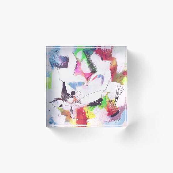 Color Twisted #7 Acrylblock