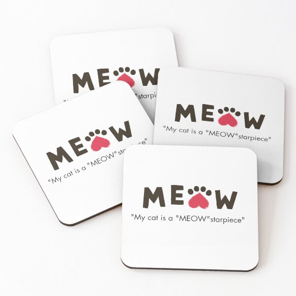 Item preview, Meow Cat Quote - Masterpiece designed and sold by DesignsCreative.