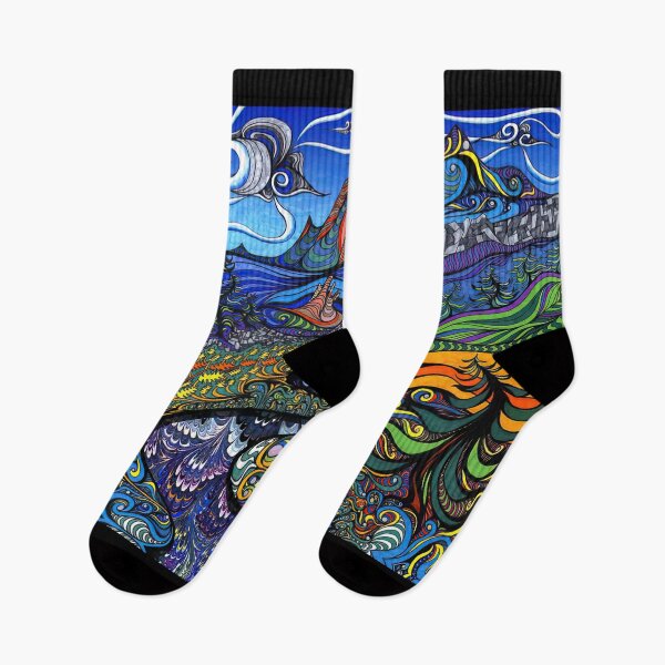 Item preview, psychedelic nature designed and sold by funnypixels.