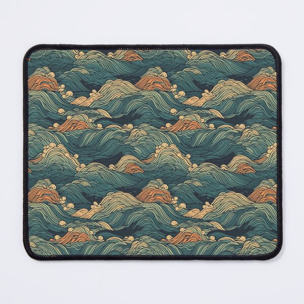 Item preview, Wave Pattern Design designed and sold by 9livescanvas.