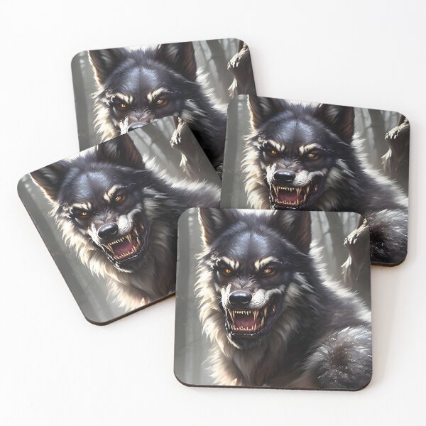 Item preview, Ferocious Werewolf of haunted Forest designed and sold by magikman65.