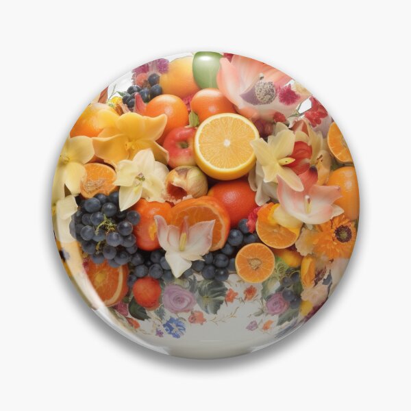 Item preview, Giant Tea cup of fruits and flowers, isolated PNG 17 designed and sold by jetaiart.