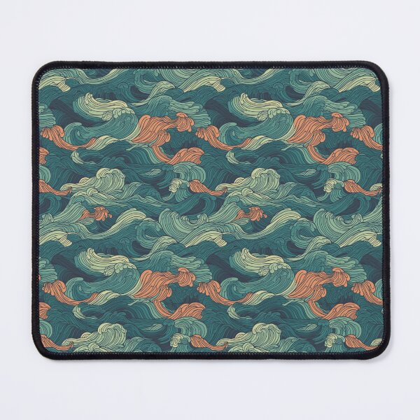 Item preview, Wave Pattern Design designed and sold by 9livescanvas.