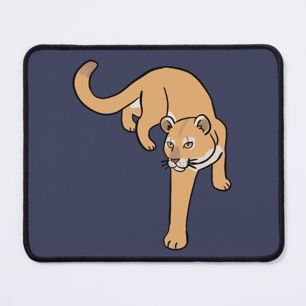 Item preview, Cute mountain lion illustration designed and sold by Yarafantasyart.