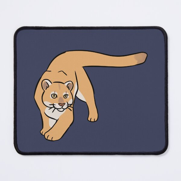 Item preview, Cute mountain lion illustration  designed and sold by Yarafantasyart.