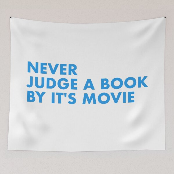 Item preview, Never Judge a book by its movie designed and sold by Emptyst store.