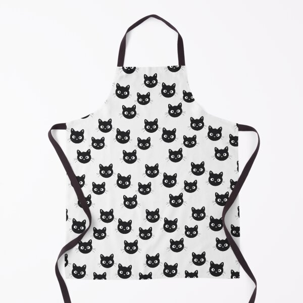 Item preview, Black Kittens Minimalist Pattern designed and sold by zoericoart.
