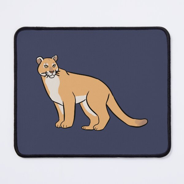 Item preview, Cute mountain lion illustration designed and sold by Yarafantasyart.