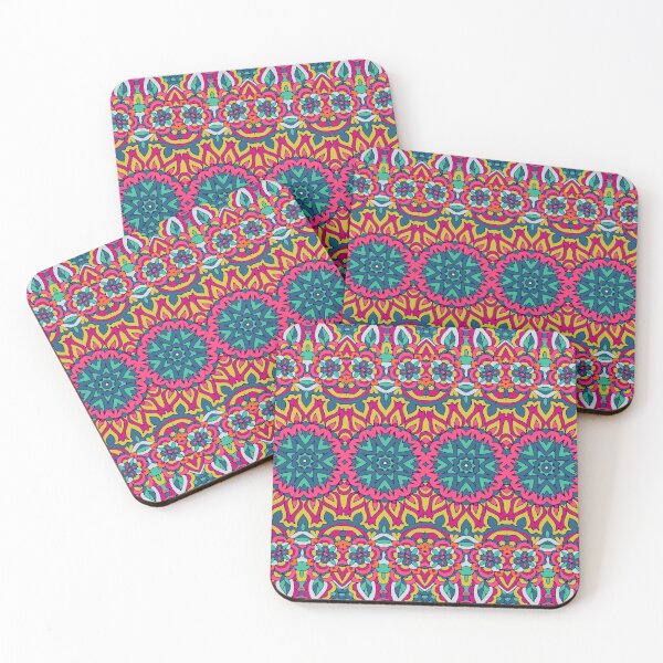 Item preview, Ethnic pattern floral designed and sold by Blackstar Design Studio.