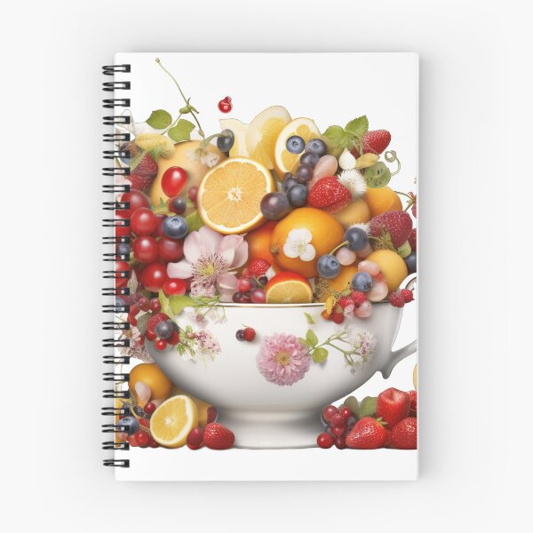 Item preview, Giant Tea cup of fruits and flowers, isolated PNG 19 designed and sold by jetaiart.
