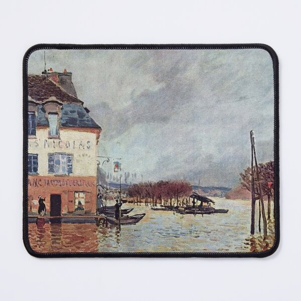 Item preview, Port Marly by Alfred Sisley designed and sold by tomorrowsart.