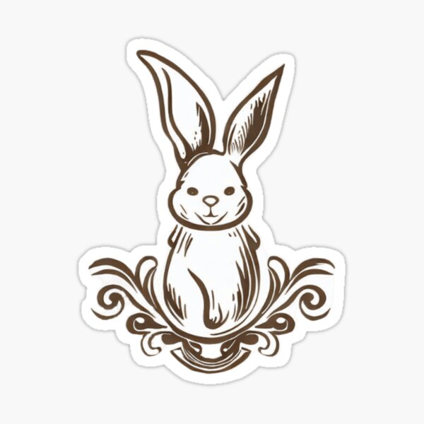 Item preview, Vintage Easter Bunny, Retro Style, Print designed and sold by EnzoZs.