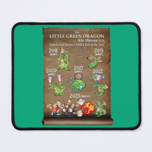 Item preview, Little Green Dragon scroll version designed and sold by Spyinthesky.