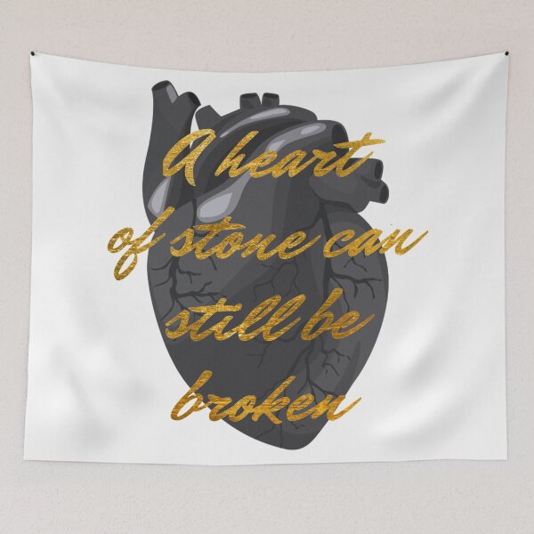 Item preview, A heart of stone can still be broken designed and sold by addict2reading.