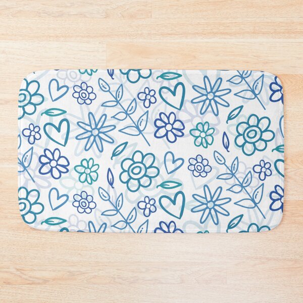 Item preview, Minimalist floral pattern designed and sold by DerSenat.
