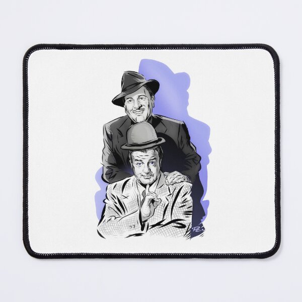 Item preview, Abbott and Costello - An illustration by Paul Cemmick designed and sold by TIGERDAVER.