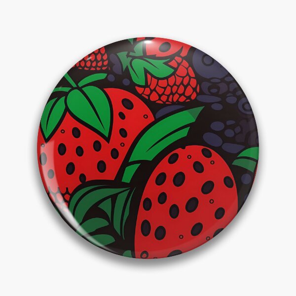 Item preview, Stylized strawberry art designed and sold by randrdesign.