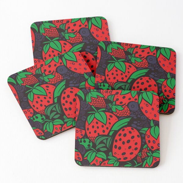 Item preview, Stylized strawberry art designed and sold by randrdesign.