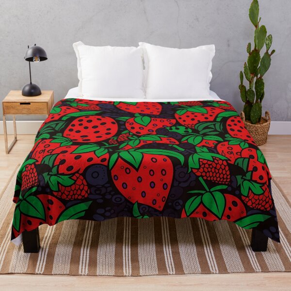 Item preview, Stylized strawberry art designed and sold by randrdesign.
