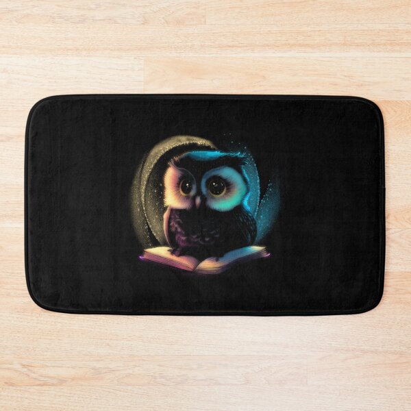 Item preview, owl with book designed and sold by DerSenat.