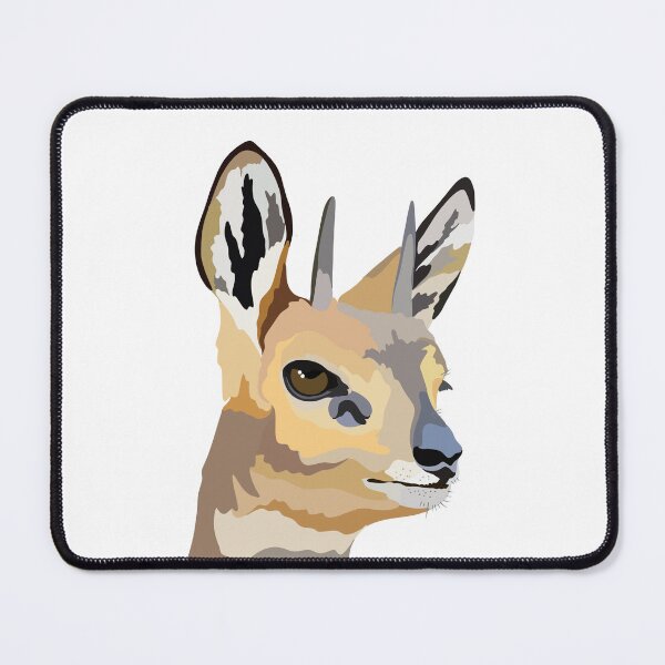 Item preview, K is for Klipspringer, Klipspringer Illustration – Agile African Antelope Wildlife Art designed and sold by PrettylittlepastelUk.
