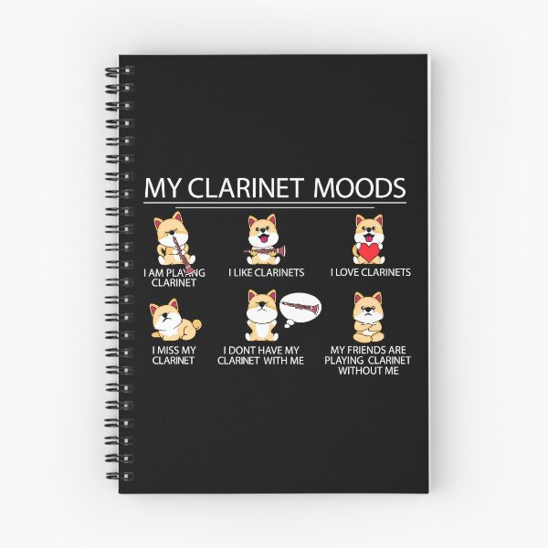 Item preview, Clarinet Player Shiba Inu Dog Musician Gift Kids Clarinet designed and sold by DSWShirts.