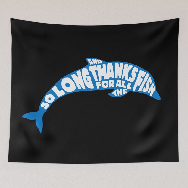 Item preview, Hitchikers Guide - So Long and Thanks for all the Fish designed and sold by iconikit.