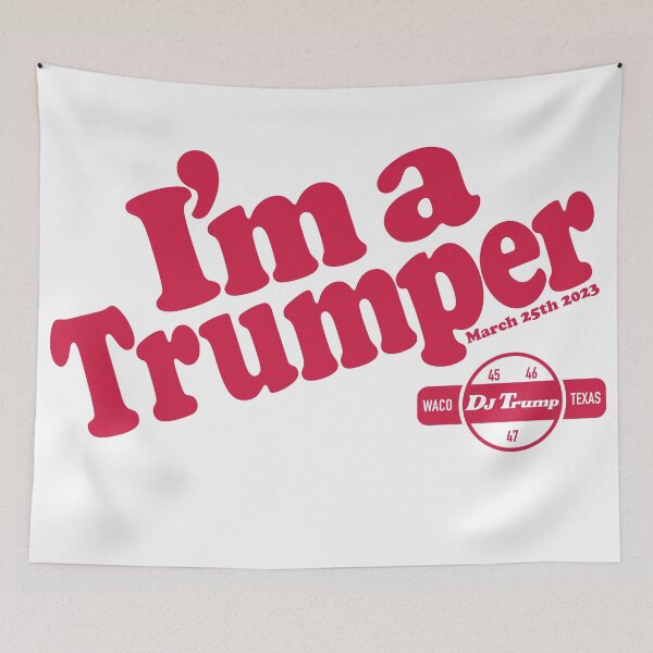 Item preview, I'm a Trumper Red Text designed and sold by TK-Sparrow.