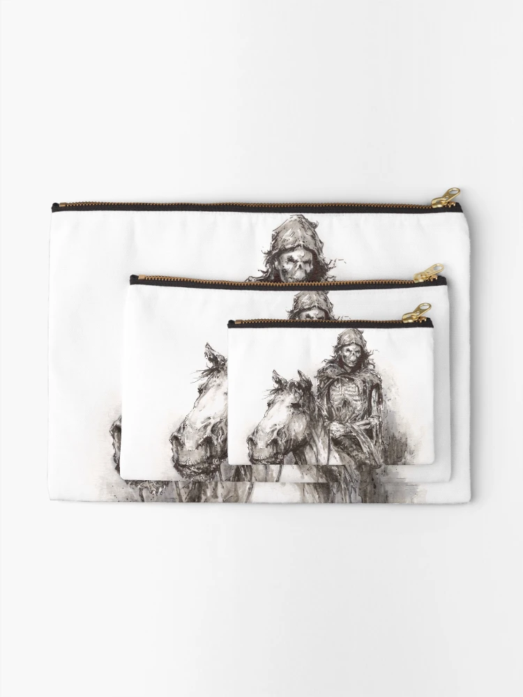 Thumbnail 2 of 4, Zipper Pouch, Skeleton Rider designed and sold by TimEdwards.