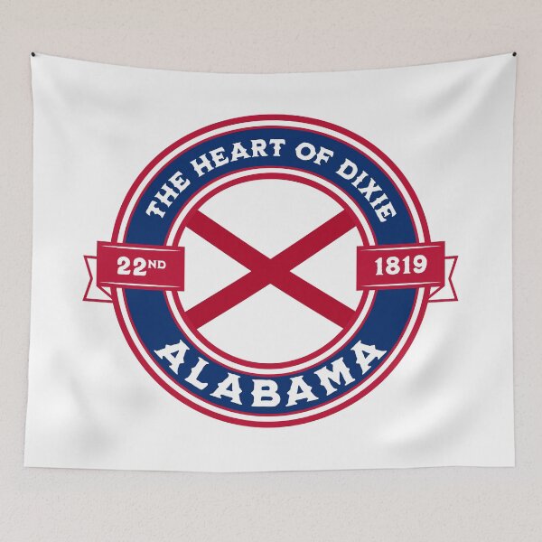 Item preview, Alabama State Flag Design US States designed and sold by NewNomads.
