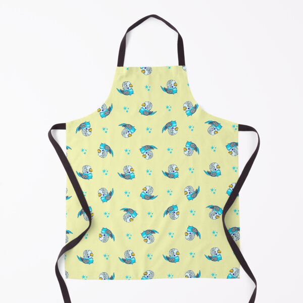 Item preview, Cheeky and Fun Blue Budgie Bird Pattern designed and sold by DynieKid.