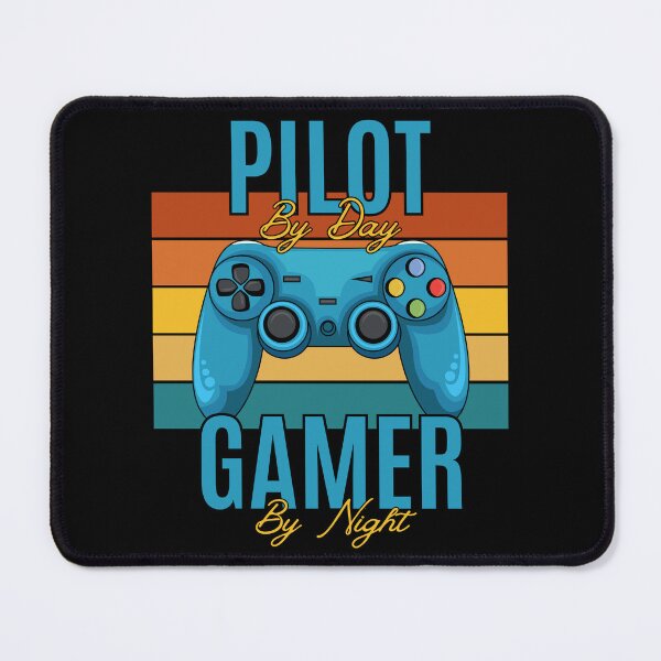 Item preview, Pilot By Day Gamer By Night designed and sold by RockBeeDesigns.