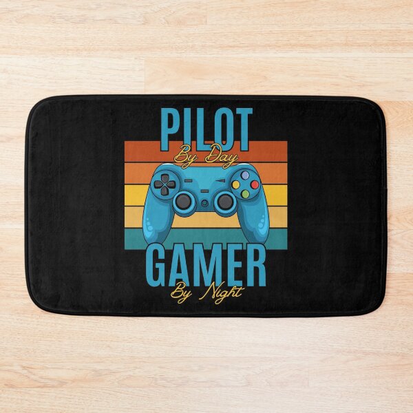 Item preview, Pilot By Day Gamer By Night designed and sold by RockBeeDesigns.