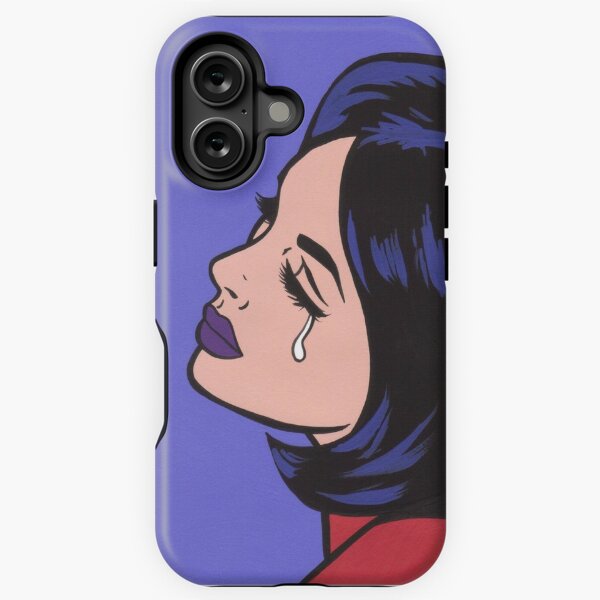 Item preview, Black Hair Crying Comic Girl designed and sold by turddemon.