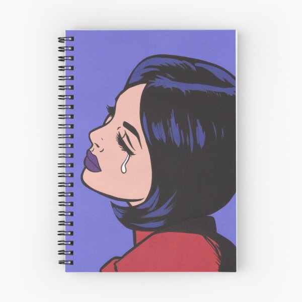 Item preview, Black Hair Crying Comic Girl designed and sold by turddemon.