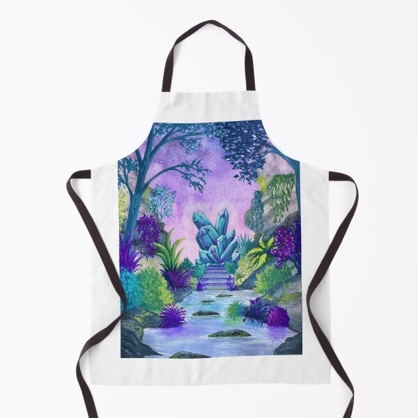 Item preview, Magical fantasy crystal forest designed and sold by kittydarkstar.