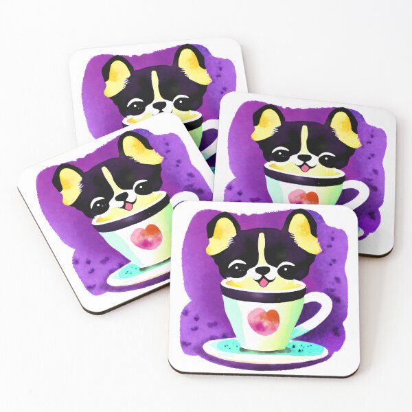 Item preview, Puppucino Cute Kawaii Dog 1 designed and sold by KarolloBrand.