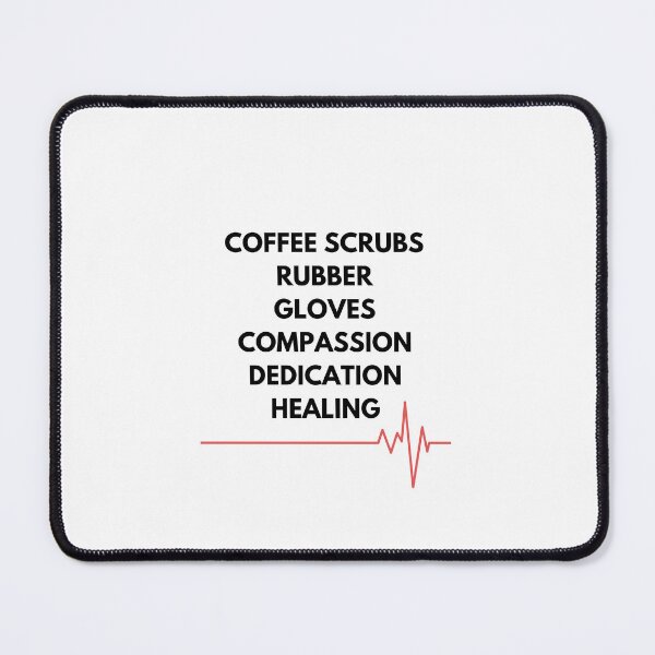 Item preview, Coffee Scrubs And Rubber Gloves Medical Nurse Quote designed and sold by erion-store.