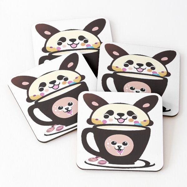 Item preview, Puppucino Cute Kawaii Dog 3 designed and sold by KarolloBrand.