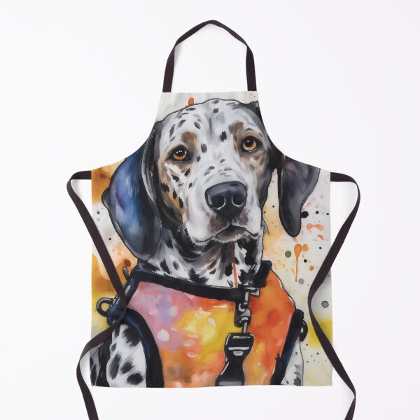 Artikelvorschau, Spaniel-Hund in Schwimmweste" - Original-Aquarell-Malerei, Haustier-Liebhaber-Geschenk, nautisches Thema, Küstendekor, Wandkunst, Tierportrait. entworfen und verkauft von sketchzen.
