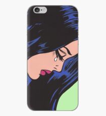 Crying Comic Girl iPhone Case