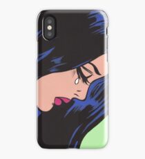 Crying Comic Girl iPhone XS Case