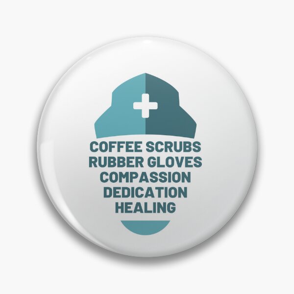 Item preview, Coffee Scrubs And Rubber Gloves Medical Nurse Quote designed and sold by erion-store.