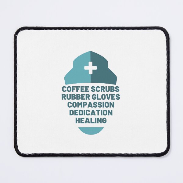 Item preview, Coffee Scrubs And Rubber Gloves Medical Nurse Quote designed and sold by erion-store.